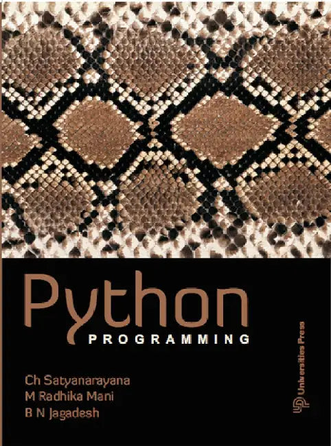 Python Programming by Ch Satyanarayana, M Radhika Mani and B N Jagadesh