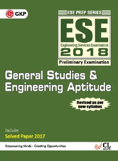 ESE 2018 Paper I General Studies & Engineering Aptitude Guide by Unknown