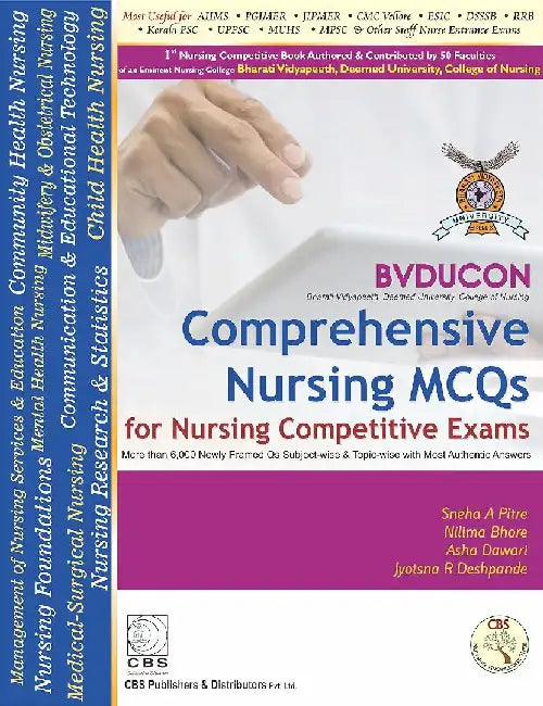 Comprehensive Nursing Mcqs For Nursing Competitive Exams by Pitre S A