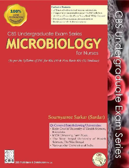 CBS Undergraduate Exam Series Microbiology for Nurses by Sarkar