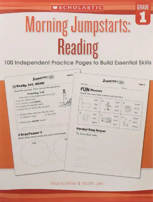 Morning Jumpstarts: Reading Grade 1 by Martin Lee