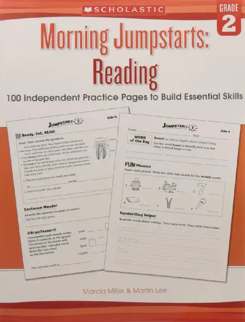 Morning Jumpstarts: Reading Grade 2 by Martin Lee