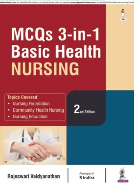 Mcqs 3-In-1 Basic Health Nursing by Rajeswari Vaidyanathan