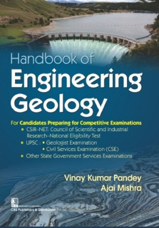 Handbook of Engineering Geology For Candidates Preparing For Competitive Examination  by Pandey V K