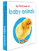 My First Book of Baby Animals: First Board Book by Wonder House Books