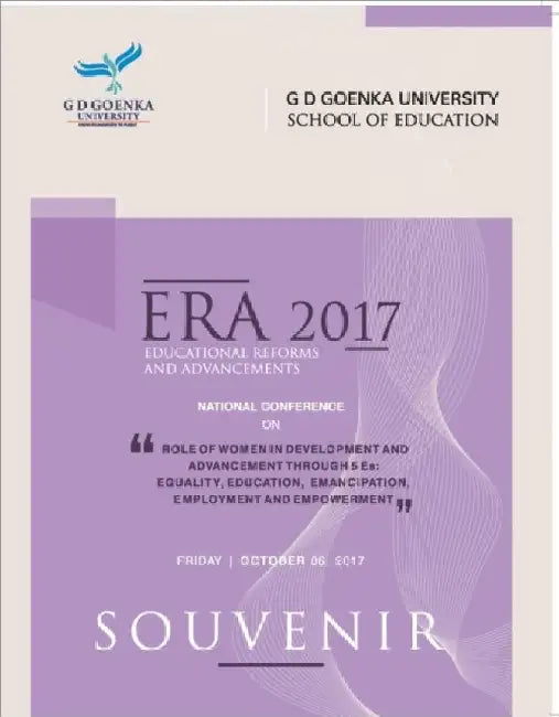 Role Of Women In Development And Advancement Through 5 Es by Tania Gupta