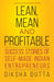 Lean, Mean and Profitable by Diksha Dutta