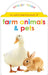My Early Learning Book of Farm Animals and Pets: Attractive Shape Board Books for Kids by Wonder House Books