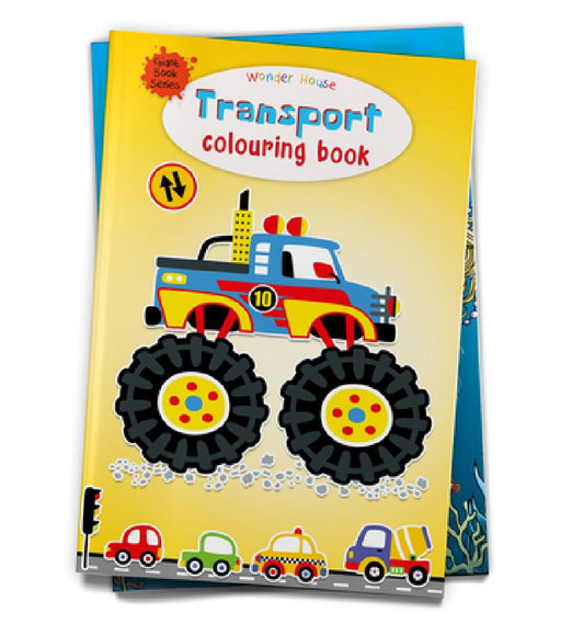 Transport Colouring Book: Jumbo Sized Colouring Books by Wonder House Books