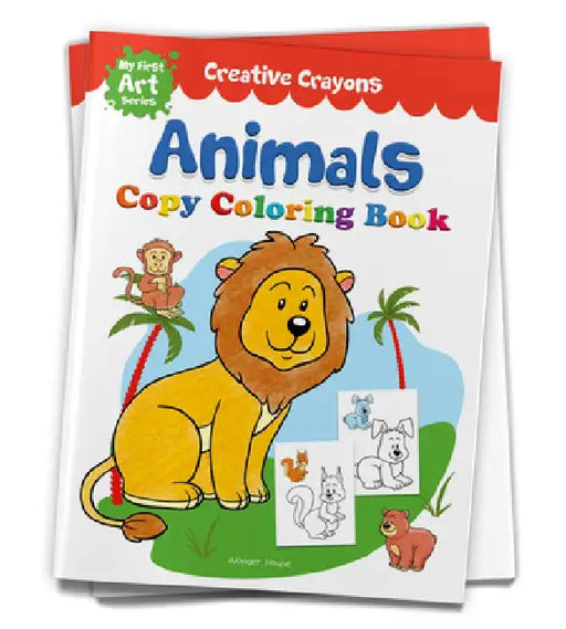 Colouring Book of Animals: Crayon Copy Colour Books by Wonder House Books