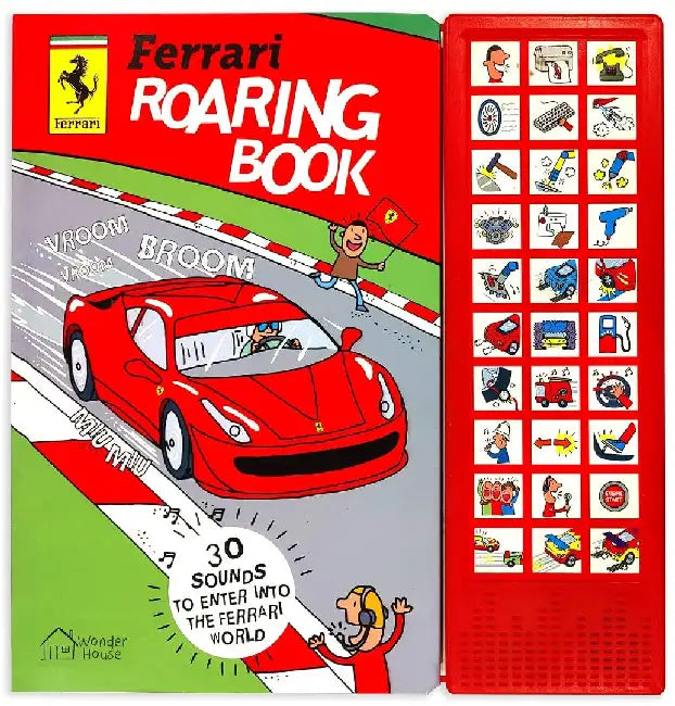 Ferrari Roaring Book by Wonder House Books
