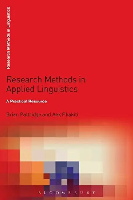 Research Methods in Applied Linguistics by Brian Paltridge