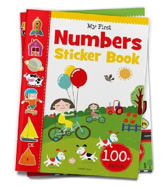 My First Numbers Sticker Book: Exciting Sticker Book with 100 Stickers by Wonder House Books