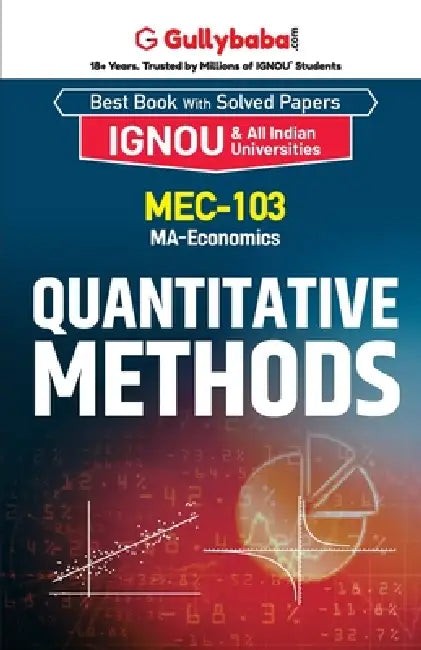 MEC-103 Quantitative Methods by Gullybaba Com Panel