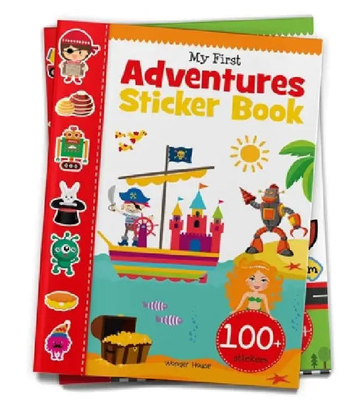 My First Adventures Sticker Book: My First Sticker Books by Wonder House Books