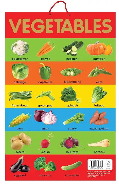 Vegetables by Wonder House Books