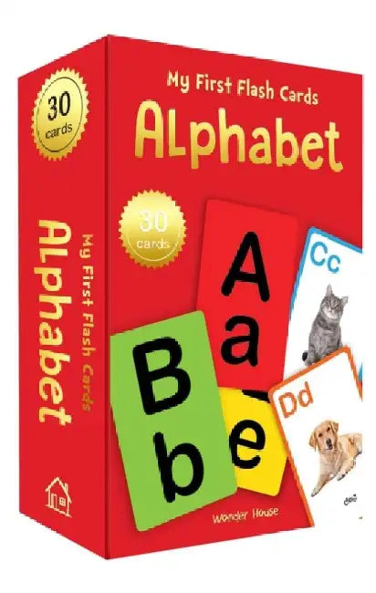 My First Flash Cards Alphabet by Wonder House Books