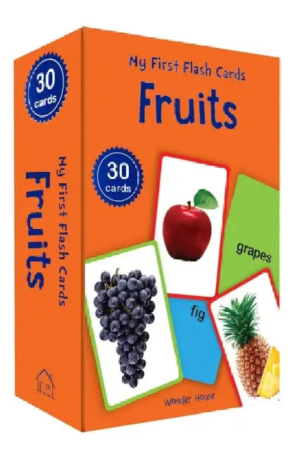 My First Flash Cards Fruits by Wonder House Books