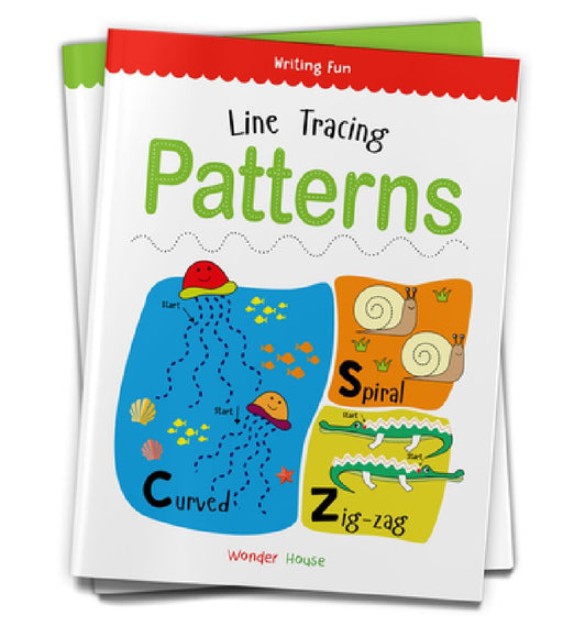 Line Tracing Patterns: Practice Drawing by Wonder House Books