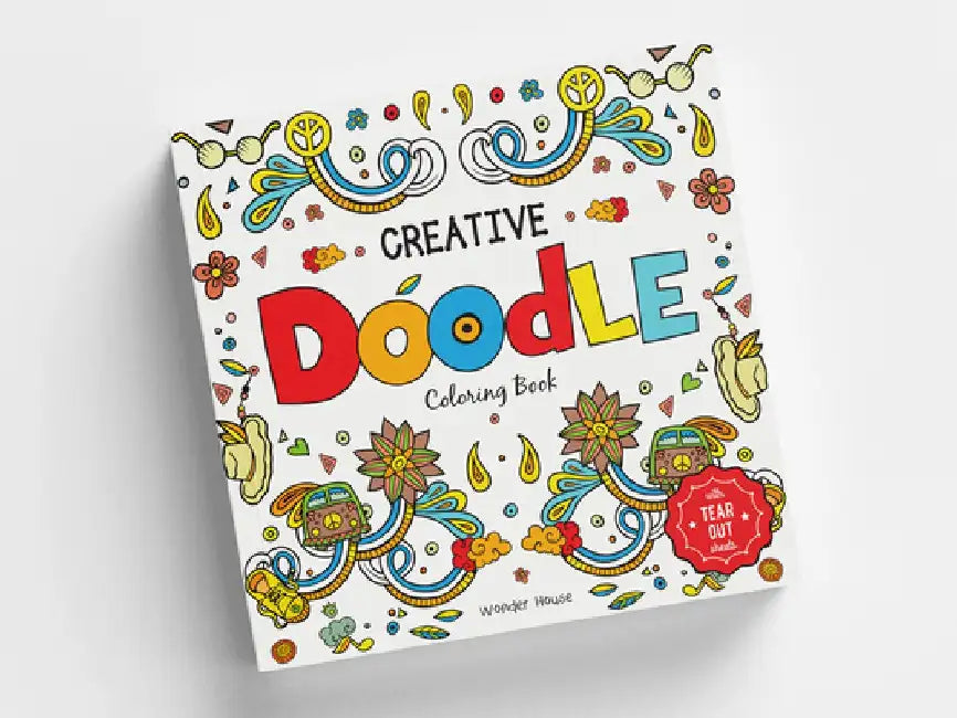 Creative Doodle Coloring Book by Wonder House Books