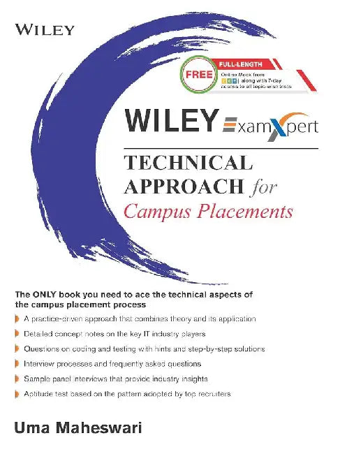 Wiley's ExamXpert Technical Approach for Campus Placements by Uma Maheswari