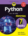 Python All-in-One For Dummies by John Shovic, Alan Simpson