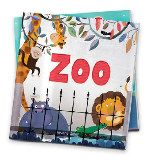 Zoo: Illustrated Book on Zoo Animals by Wonder House Books