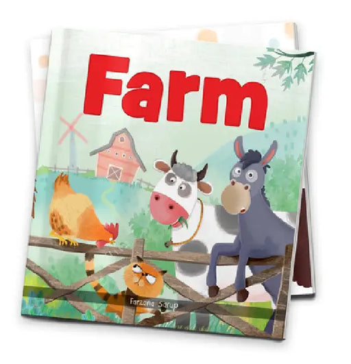 Farm: Illustrated Book on Farm Animals by Wonder House Books