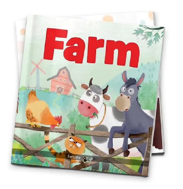 Farm: Illustrated Book on Farm Animals by Wonder House Books