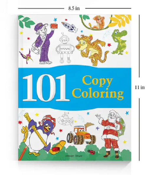 101 Copy Coloring by Wonder House Books