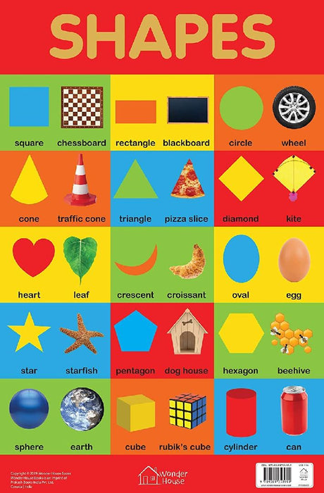 Shapes Chart by Wonder House Books