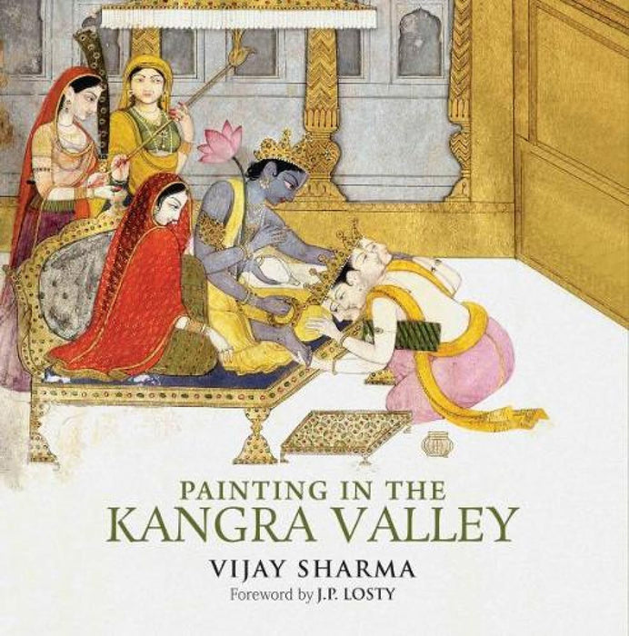 Painting In the Kangra Valley by Vijay Sharma