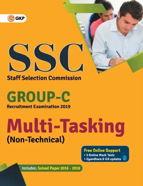 SSC 2019 Group C Multi-Tasking (Non Technical) - Guide by Gkp