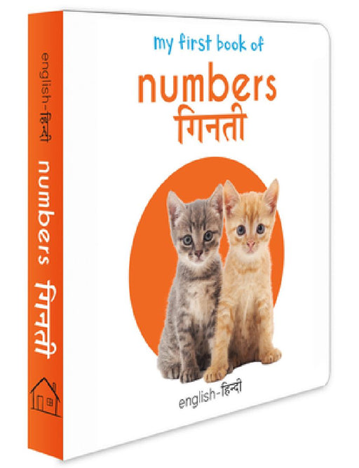 My First Book of Numbers - Ginti: My First English - Hindi Board Book by Wonder House Books