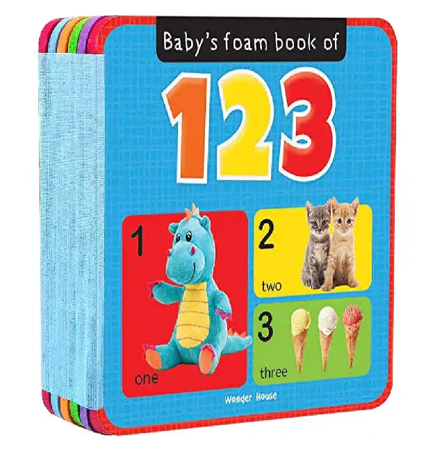 Babys Foam Book Of 123 by Wonder House Books