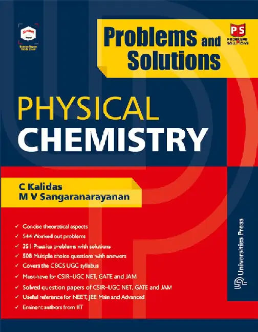Problems and Solutions: Physical Chemistry by C Kalidas and M V Sangaranarayanan