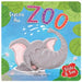 Slide and See: Explore the Zoo: Sliding Novelty Board Book for Kids by Wonder House Books