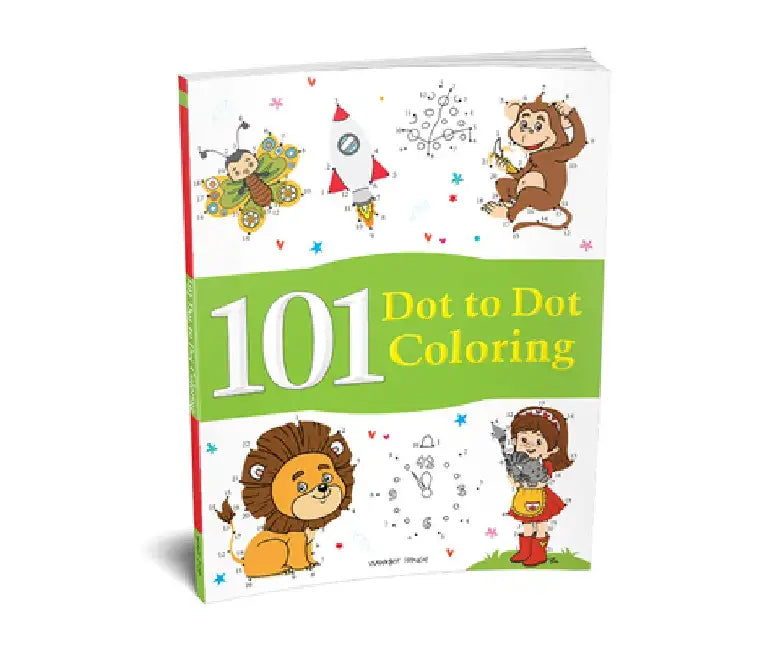101 Dot to Dot Coloring by Wonder House Books