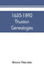 1635-1892 Thurston genealogies by Brown Thurston