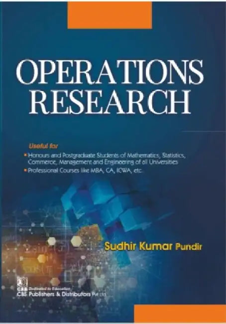 Operations Research by Sudhir Kumar Pundir
