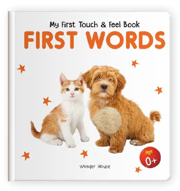My First Book of Touch and Feel: First Words by Wonder House Books