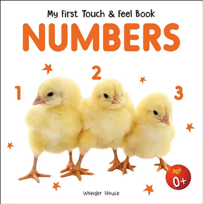 My First Book Of Touch And Feel  Numbers Touch And Feel For Children by Wonder House Books