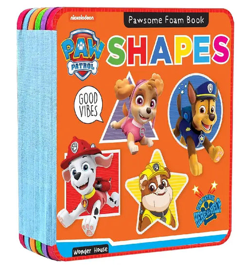 Pawsome Foam Books  Shapes Paw Patrol by Wonder House Books