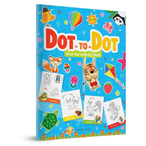 Dot to Dot: First Fun Activity Books for Kids by Wonder House Books