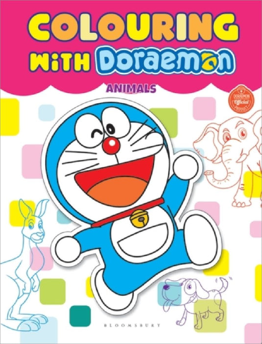 Colouring With Doraemon Animals by Bloomsbury India