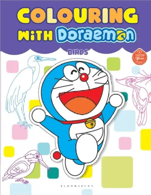 Colouring With Doraemon Birds by Bloomsbury India