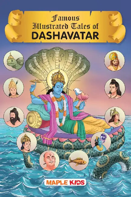 Famous Illustrated Tales Of Dashavatar by Maple Press In House