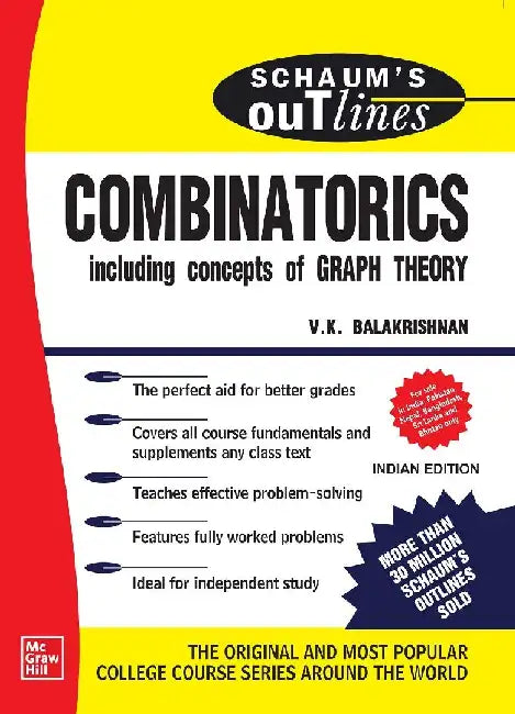 Schaum's Outline Of Combinatorics Including Concepts Of Graph Theory by Balakrishnan V.K.