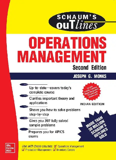 Schaum's Outline Of Operations Management 2e by Monks J.G.