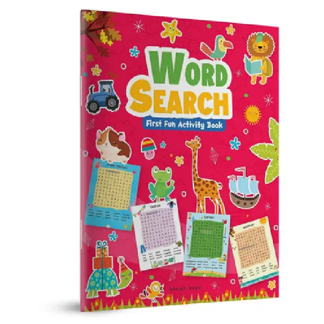 Word Search: First Fun Activity Books for Kids by Wonder House Books
